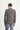 Orta Kahve Slim Fit Dar Kesim Keten Karışımlı Çizgili Spor Ceket