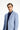  Açık Mavi Super Slim Fit Ekstra Dar Kesim Klasik Desenli Ceket