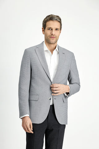  Siyah 6 Drop Regular Fit Standart Kesim Klasik Ceket-Ki??l?