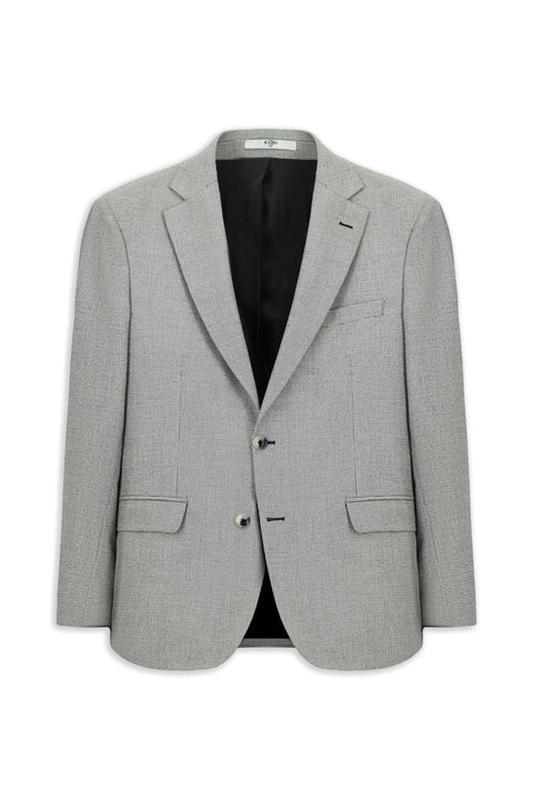 Siyah 6 Drop Regular Fit Standart Kesim Klasik Ceket