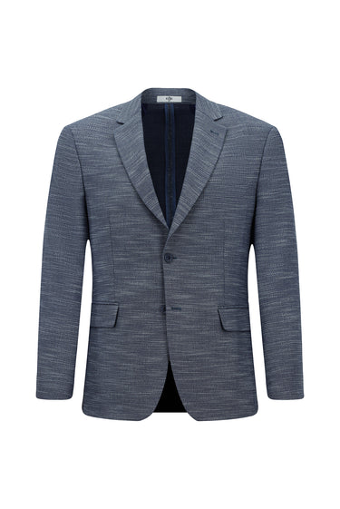  Koyu Lacivert Regular Fit Düz Ceket