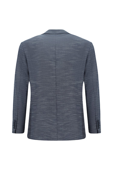  Koyu Lacivert Regular Fit Düz Ceket