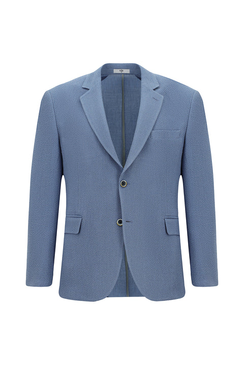 Mavi 4 Drop Relaxed Fit Rahat Kesim Spor Gofre Ceket