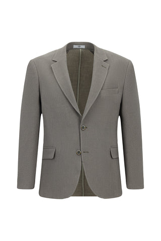  Orta Vizon 4 Drop Relaxed Fit Rahat Kesim Spor Gofre Ceket-Ki??l?