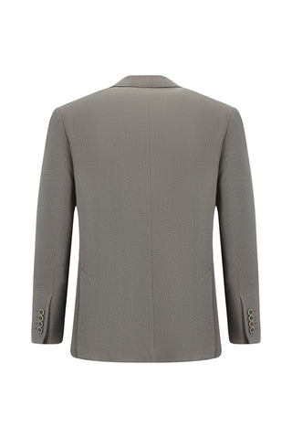  Orta Vizon 4 Drop Relaxed Fit Rahat Kesim Spor Gofre Ceket-Ki??l?