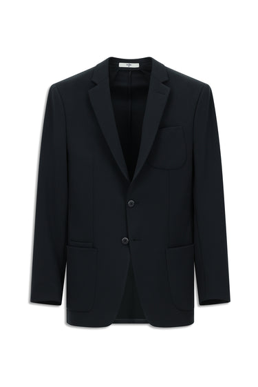 Koyu Lacivert Techno-Line Regular Fit Likralı Ceket