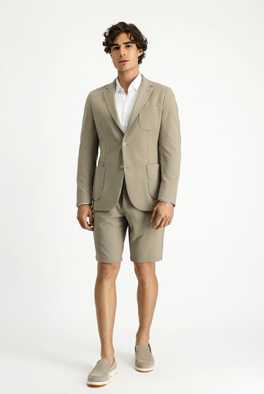  Orta Vizon Techno-Line Super Slim Fit Ekstra Dar Kesim Likralı Ceket