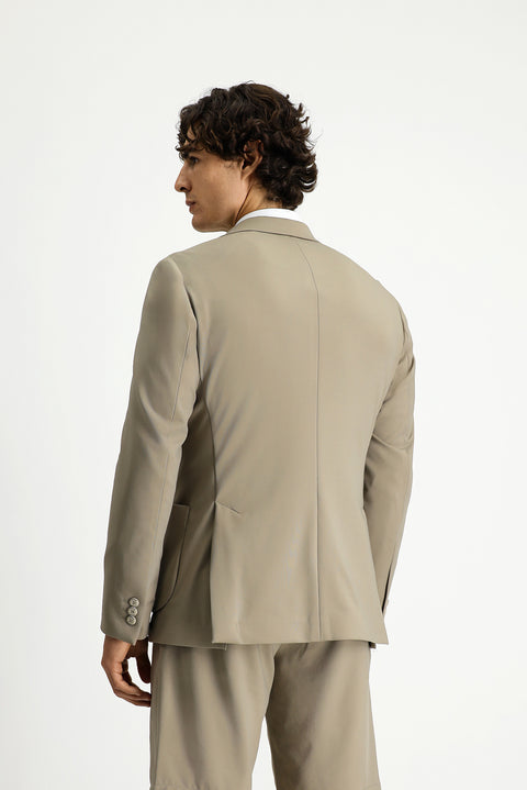 Orta Vizon Techno-Line 7 Drop Super Slim Fit Eksra Dar Kesim Likralı Ceket