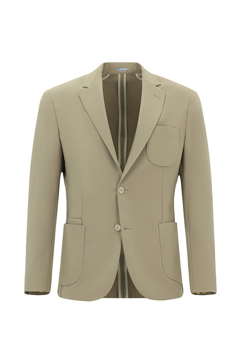 Orta Vizon Techno-Line 7 Drop Super Slim Fit Eksra Dar Kesim Likralı Ceket