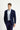  Koyu Lacivert Slim Fit Dar Kesim Likralı Spor Ceket