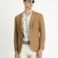 Taba Regular Fit Likralı Spor Ceket