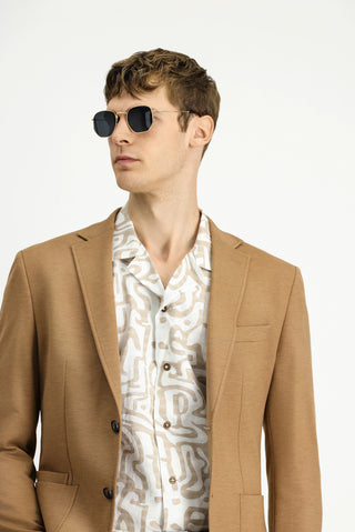  Taba 7 Drop Super Slim Fit Eksra Dar Kesim Likral? Spor Ceket-Ki??l?