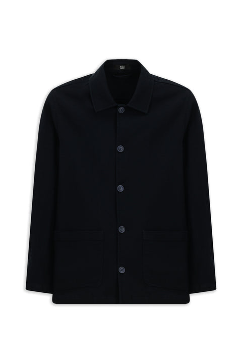 Koyu Lacivert 6 Drop Regular Fit Standart Kesim Pamuklu Likralı Esnek Spor Ceket