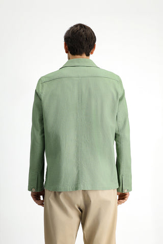  Çağla Yeşili Regular Fit Pamuklu Spor Ceket