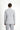 Açık Gri Slim Fit Dar Kesim Keten Karışımlı Kruvaze Ceket