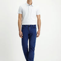 İndigo Regular Fit Standart Kesim Pamuklu Denim Look Pantolon