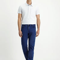 İndigo Regular Fit Pamuklu Denim Look Pantolon