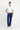  İndigo Relaxed Fit Rahat Kesim Pamuklu Denim Look Pantolon