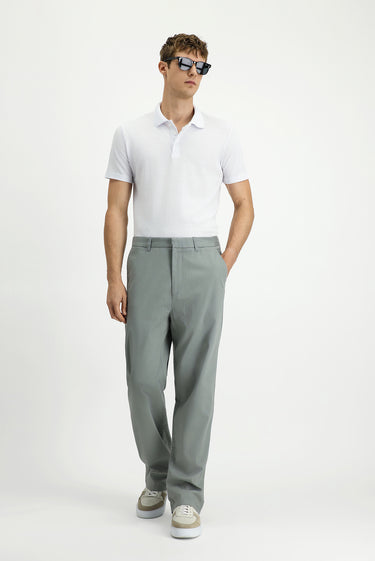  Açık Füme Regular Fit Likralı Kanvas / Chino Pantolon