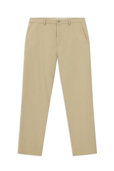 Açık Bej Regular Fit Likralı Kanvas / Chino Pantolon