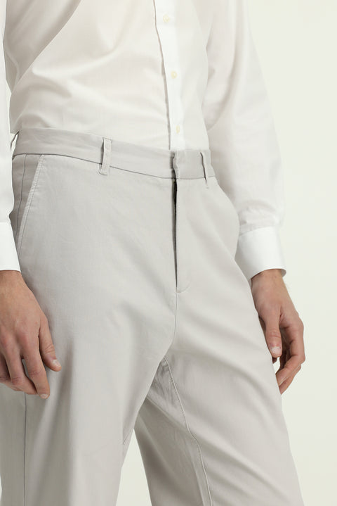 Taş Regular Fit Standart Kesim Likralı Kanvas / Chino Pantolon