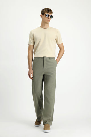  Ça?la Ye?ili 6 Drop Regular Fit Standart Kesim Likral? Kanvas / Chino Pantolon-Ki??l?