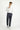 Koyu Füme Slim Fit Dar Kesim Beli Lastikli Likralı Kanvas / Chino Pantolon