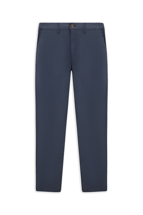 İndigo Slim Fit Dar Kesim Beli Lastikli Likralı Kanvas / Chino Pantolon
