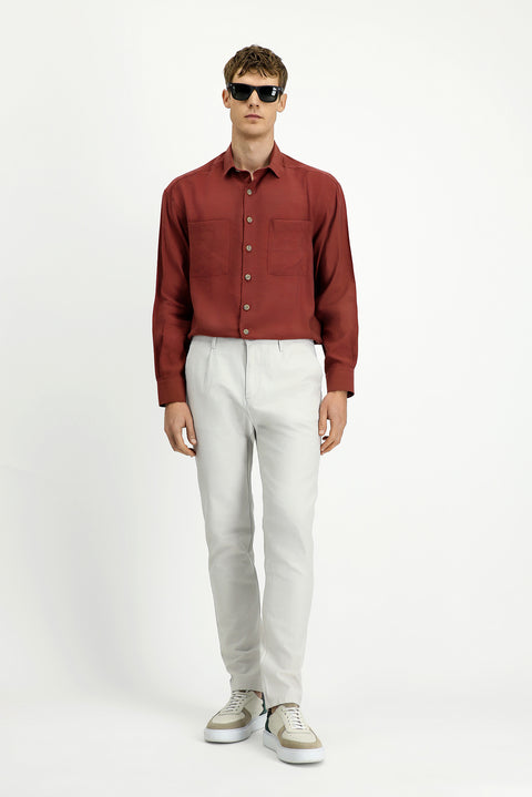 Taş 6 Drop Regular Fit Standart Kesim Pamuklu Kanvas / Chino Pantolon