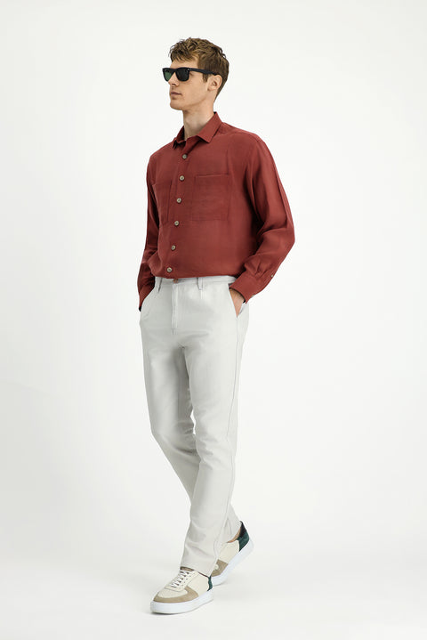 Taş 6 Drop Regular Fit Standart Kesim Pamuklu Kanvas / Chino Pantolon