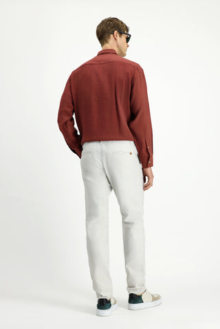  Taş Regular Fit Pamuklu Kanvas / Chino Pantolon