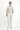  Ekru Slim Fit Dar Kesim Desenli Likralı Kanvas / Chino Pantolon