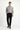 Siyah Slim Fit Dar Kesim Likralı Beli Lastikli İpli Pantolon