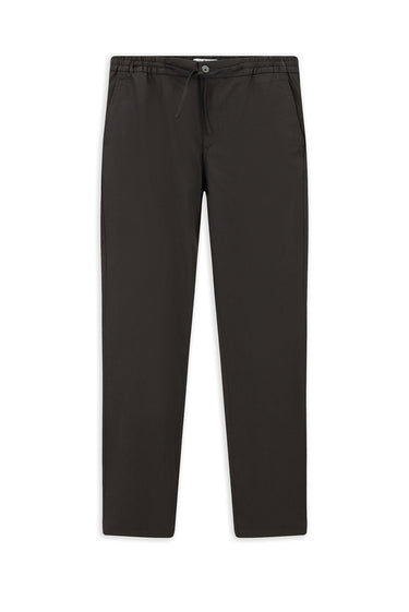 Açık Kahve  Slim Fit Dar Kesim Likralı Beli Lastikli İpli Pantolon