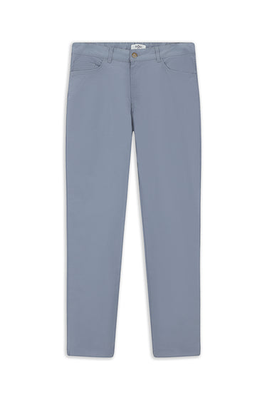  Havacı Mavi Relaxed Fit Rahat Kesim Likralı Kanvas / Chino Pantolon