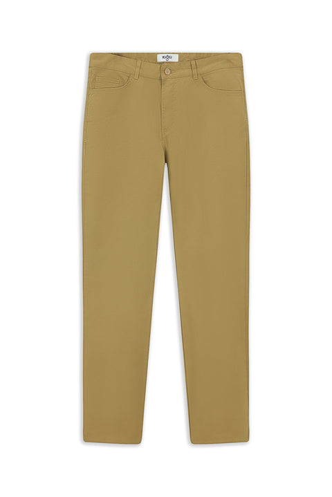 Safari 7 Drop Slim Fit Dar Kesim Likralı Kanvas / Chino Pantolon