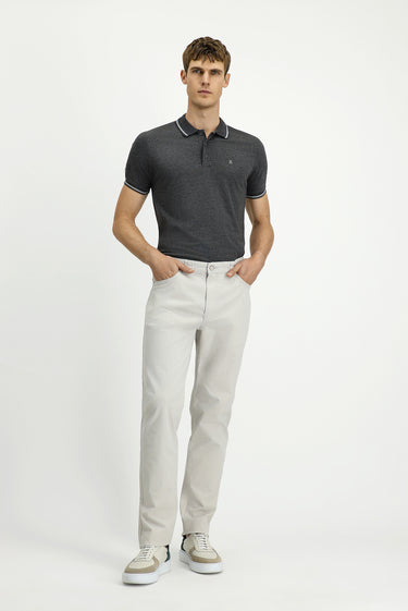 Taş Slim Fit Dar Kesim Likralı Kanvas / Chino Pantolon