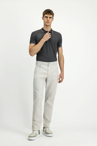  Taş Relaxed Fit Rahat Kesim Likralı Kanvas / Chino Pantolon