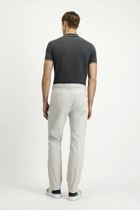 Taş Slim Fit Dar Kesim Likralı Kanvas / Chino Pantolon