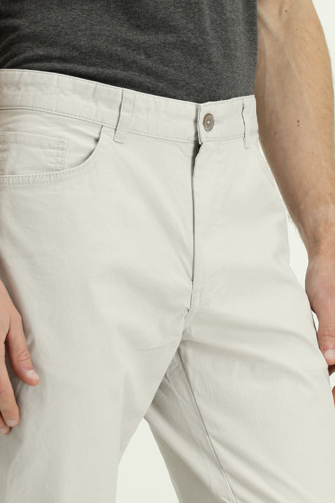 Taş Slim Fit Dar Kesim Likralı Kanvas / Chino Pantolon