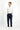  Koyu Lacivert Regular Fit Likralı Kanvas / Chino Pantolon