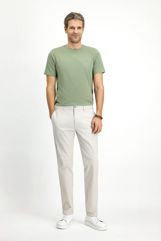  Taş Regular Fit Likralı Kanvas / Chino Pantolon
