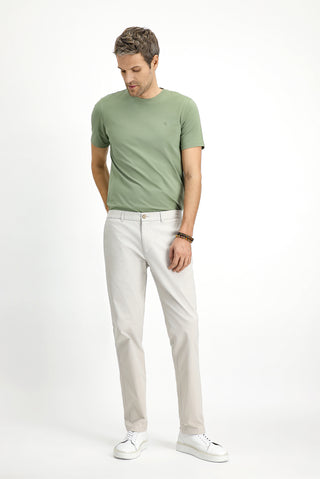  Taş Regular Fit Standart Kesim Likralı Kanvas / Chino Pantolon