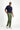 Orman Yeşili Regular Fit Likralı Kanvas / Chino Pantolon