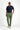 Orman Yeşili Regular Fit Likralı Kanvas / Chino Pantolon