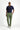 Orman Yeşili Regular Fit Likralı Kanvas / Chino Pantolon