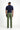 Orman Yeşili Regular Fit Likralı Kanvas / Chino Pantolon