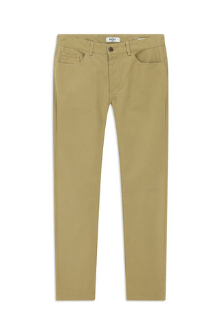  Orta Bej 6 Drop Regular Fit Standart Kesim Likralı Kanvas / Chino Pantolon