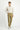 Orta Bej Slim Fit Dar Kesim Likralı Kanvas / Chino Pantolon