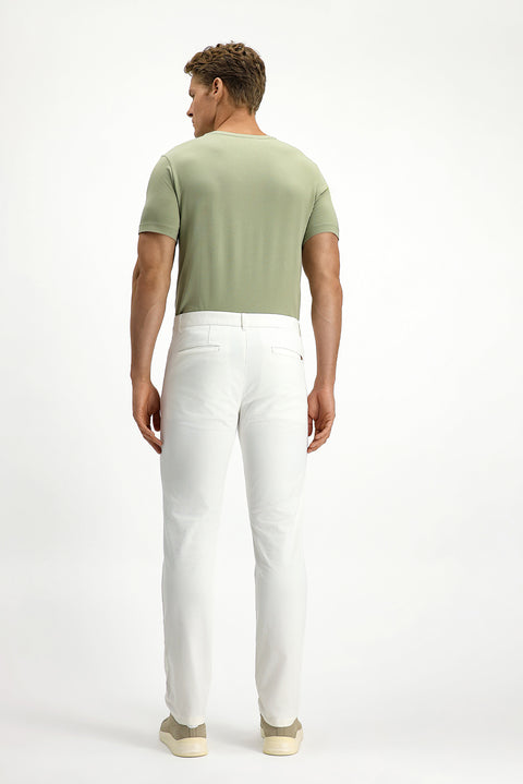 Ekru 4 Drop Relaxed Fit Rahat Kesim Likralı Kanvas / Chino Pantolon